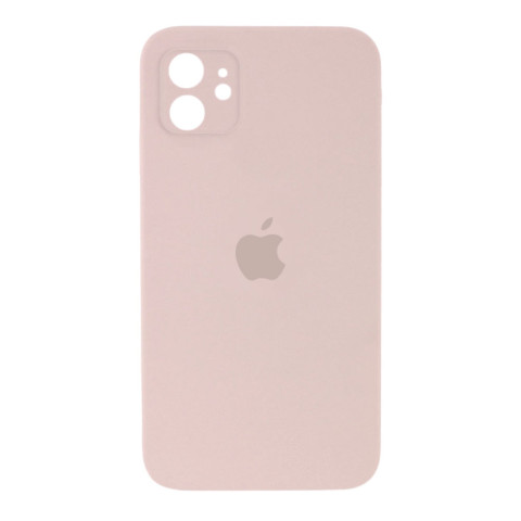 Чохол Silicone Case Full Camera Square для iPhone 11 Pink sand